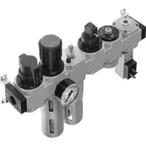 Festo D Filter Regulator, 40µm, G 1/2, Automatic, 185848 - FRC-1/2-D-MIDI-KF-A product image