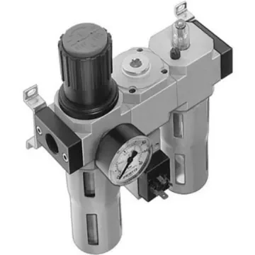 Festo D Filter Regulator, 40µm, G 1/4, Manual, 185805 - FRC-1/4-D-MINI-KB product image