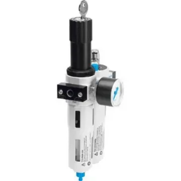 Festo D Filter Regulator, 40µm, G 1/4, Manual, 194864 - FRCS-1/4-D-MINI product image