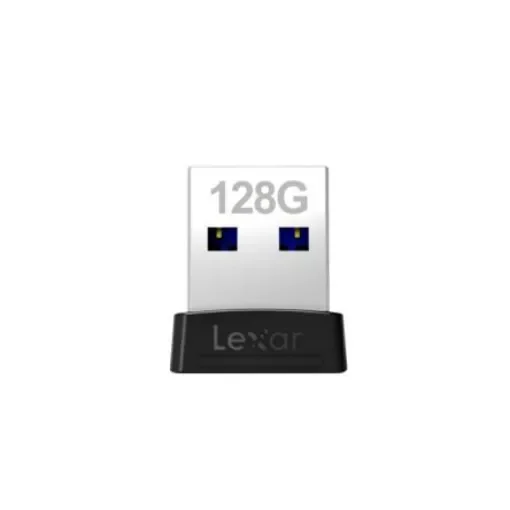 Lexar JumpDrive S47 USB 3.1 Flash Drive 128 GB USB 3.1 USB Flash Drive - LJDS47-128ABBK product image