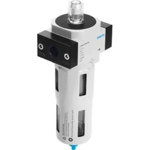 Festo D series 0.01µm G 1/4 Pneumatic Filter 410L/min max with Manual drain - LFMA-1/4-D-MINI-DA product image