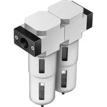 Festo D series 0.01µm G 1/2 Pneumatic Filter with Manual drain - LFMBA-1/2-D-MIDI product image