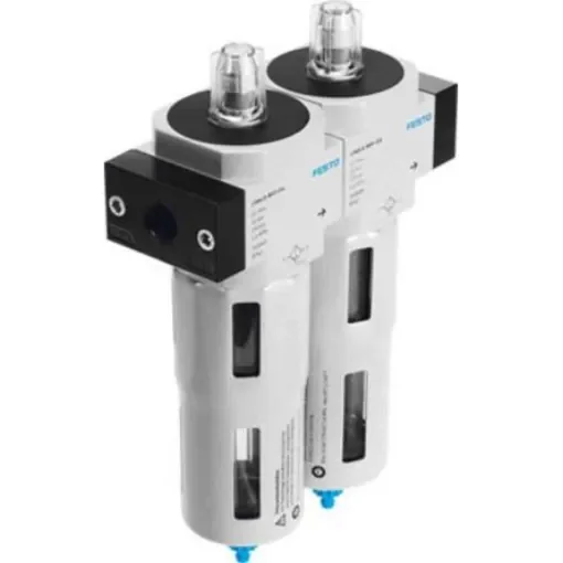 Festo D series 0.01µm G 3/4 Pneumatic Filter with Manual drain - LFMBA-3/4-D-MAXI-DA-A product image