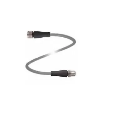 Pepperl + Fuchs Straight Female 4 way M12 to Straight Male 4 way M12 Sensor Actuator Cable, 10m - V1-G-10M-PVC-V1-G product image