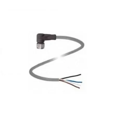 Pepperl + Fuchs Right Angle Female 4 way M12 to Unterminated Sensor Actuator Cable, 10m - V1-W-10M-PUR product image