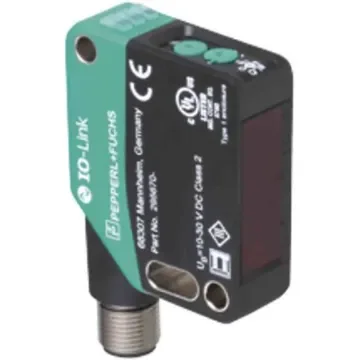 Pepperl + Fuchs Retroreflective Photoelectric Sensor, Block Sensor, 5.6 m Detection Range - OBG8000-R200-2EP-IO-V1 product image