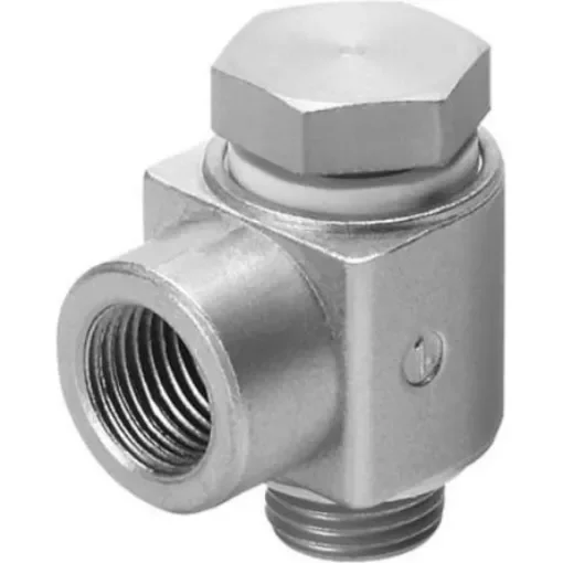 Festo LJK Series Elbow Threaded Adaptor, G 1/2 Female to G 1/2 Male, Threaded Connection Style, 4948 - LJK-1/2 product image