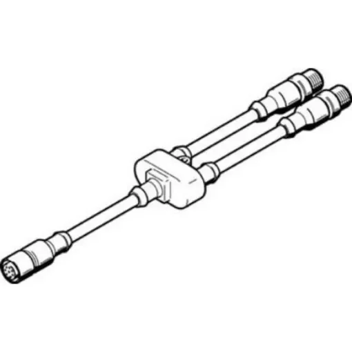Festo Plug Connector, NEBV-M12G8-KD-3-M12G4 Series product image