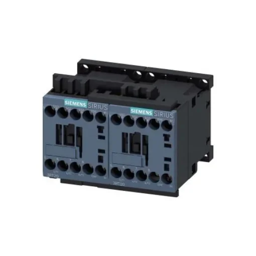 Siemens SIRIUS Reversing Contactor, 230 V ac Coil, 3-Pole, 9 A, 4 kW, 3NO - 3RA2316-8XB30-1AP0 product image