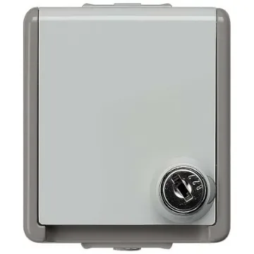 Siemens DELTA Gray 1 Gang Plug Socket, 16A - 5UB4715 product image