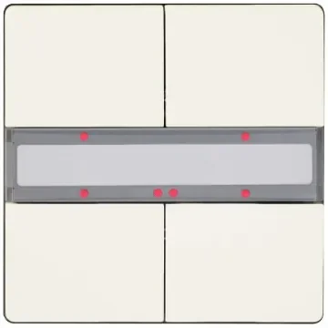 Siemens White Push Button Light Switch, 4 Way, GAMMA - 5WG1286-2DB13 product image