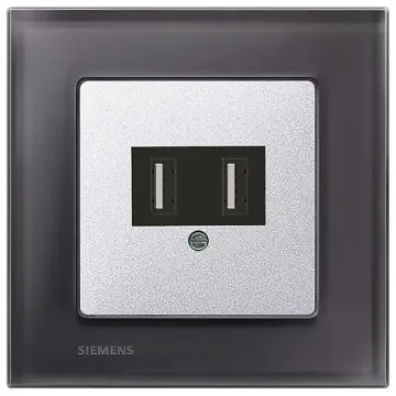 Dual USB charging unit, 2100 mA - 5TG2025-2 product image