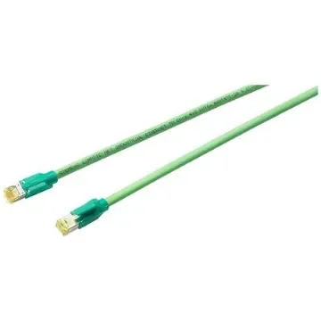 Siemens6XV1870, 10m Cat6a, Green RJ45 to Male RJ45 Male, Terminated - 6XV1870-3QN10 product image