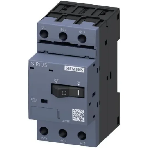 Siemens 0.2 A SIRIUS 3RV Motor Protection Circuit Breaker - 3RV1611-0BD10 product image