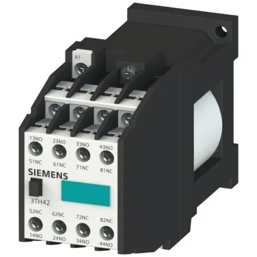 Siemens SIRIUS 3TH4 Contactor Relay, 24 V dc Coil, 10 A, 6NO + 2NC - 3TH4262-0BB4 product image