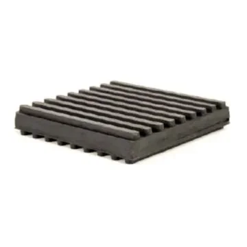 RS PRO 150mm Anti-Vibration Pad 250psi Nitrile +100°C -50°C 150 x 150mm 21mm - 2035163 product image