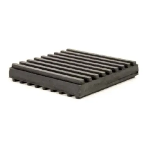 RS PRO 150mm Anti-Vibration Pad 250psi Nitrile +100°C -50°C 150 x 150mm 21mm - 2035163 product image