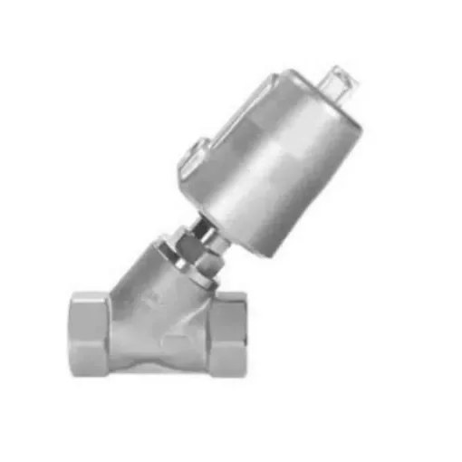 Festo Angle Seat type Pneumatic Actuated Valve, G 1/8in to G 1-1/2in, 10 bar - VZXF-L-M22C-M-B-G112-350-M1-V4B2T-50-6 product image