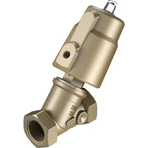 Festo Angle Seat type Pneumatic Actuated Valve, G 1/8in to G 1in, 16 bar - VZXF-L-M22C-M-A-G1-230-H3B1-50-16 product image