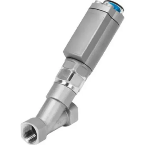 Festo Angle Seat type Pneumatic Actuated Valve, G 1/8in to NPT 3/4in, 12.8 bar - VZXA-B-TS7-3/4"-M2-V14T-12.8-K-46-17-V4 product image