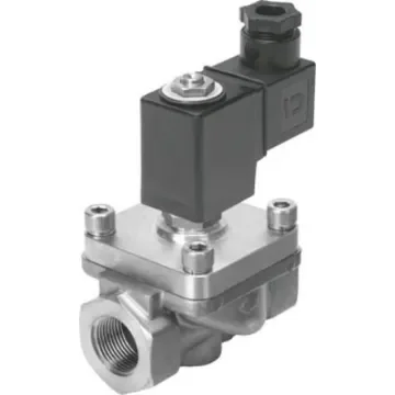 Festo 2/2 Closed, Monostable Pneumatic Solenoid/Pilot-Operated Control Valve - Electrical NPT 3/4 VZWF Series, 1492281 - VZWF-B-L-M22C-N34-275-E-2AP4-6-R1 product image