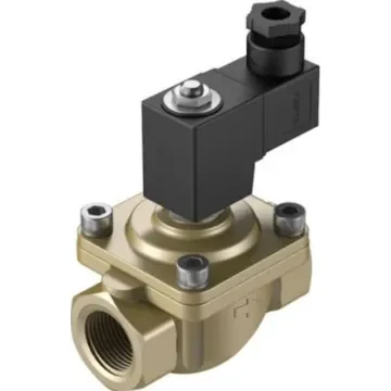 Festo 2/2 Closed, Monostable Pneumatic Solenoid/Pilot-Operated Control Valve - Electrical VZWF Series, 1492194 - VZWF-B-L-M22C-N1-275-V-1P4-6 product image