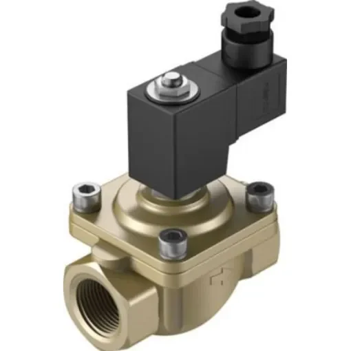 Festo 2/2 Closed, Monostable Pneumatic Solenoid/Pilot-Operated Control Valve - Electrical VZWF Series, 1492274 - VZWF-B-L-M22C-N1-275-E-2AP4-6 product image