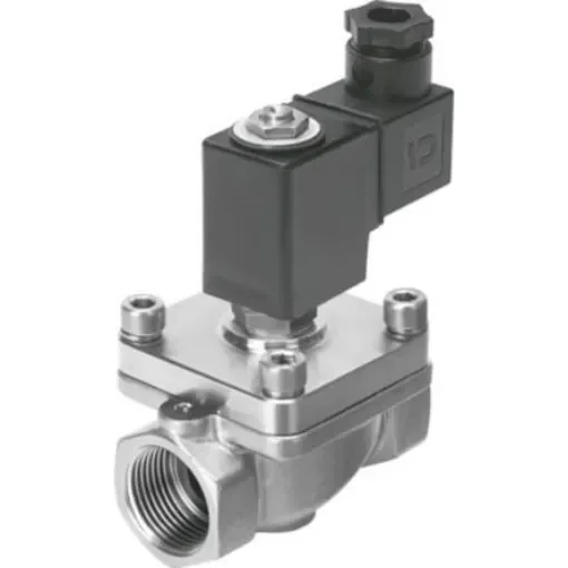Festo 2/2 Closed, Monostable Pneumatic Solenoid/Pilot-Operated Control Valve - Electrical VZWF Series, 1492298 - VZWF-B-L-M22C-N1-275-V-2AP4-6-R1 product image