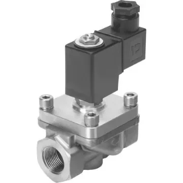 Festo 2/2 Closed, Monostable Pneumatic Solenoid/Pilot-Operated Control Valve - Electrical NPT 3/4 VZWF Series, 1492169 - VZWF-B-L-M22C-N34-275-1P4-6-R1 product image