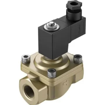 Festo 2/2 Closed, Monostable Pneumatic Solenoid/Pilot-Operated Control Valve - Electrical NPT 3/4 VZWF Series, 1492193 - VZWF-B-L-M22C-N34-275-V-1P4-6 product image