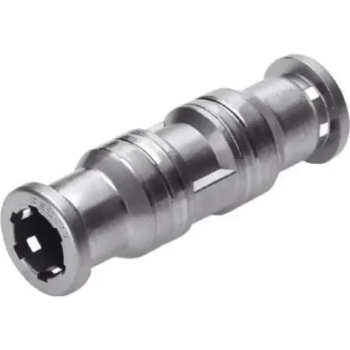 Festo CRQS Series Straight Tube-to-Tube Adaptor, Push In 8 mm to Push In 8 mm, Tube-to-Tube Connection Style, 130647 - CRQS-8 product image