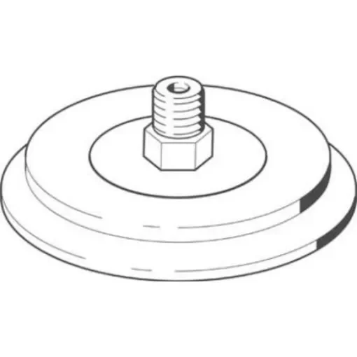 Festo 100mm Flat Suction Cup VAS-100-1/4-SI-B product image
