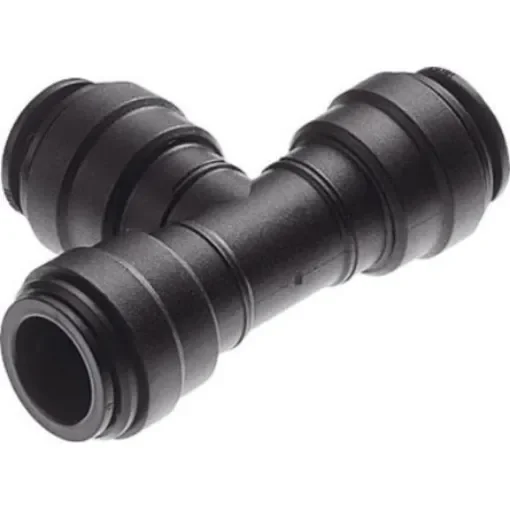 Festo CQT-28 Series Tee Tube-to-Tube Adaptor, Tube-to-Tube Connection Style, 194588 product image