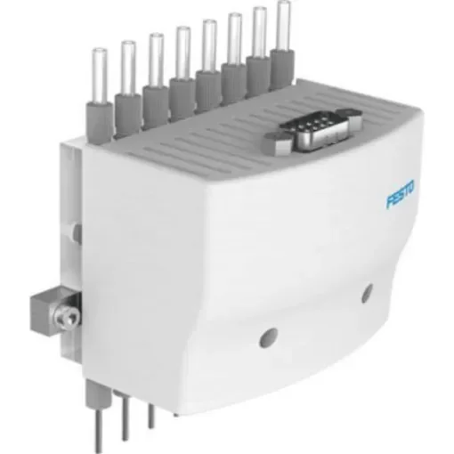 Festo 2/2 Closed, Monostable Pneumatic Solenoid/Pilot-Operated Control Valve - Electrical VTOE Series, 8063636 - VTOE-8-D9-T3-M22C-08-V-S-PC-M product image