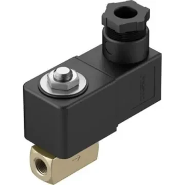 Festo 2/2 Closed, Monostable Solenoid Valve - Electrical G 1/8 VZWD Series, 1491903 - VZWD-L-M22C-M-G18-10-V-2AP4-50 product image