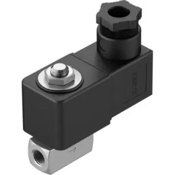 Festo 2/2 Closed, Monostable Solenoid Valve - Electrical G 1/8 VZWD Series, 1491854 - VZWD-L-M22C-M-G18-50-V-1P4-5-R1 product image