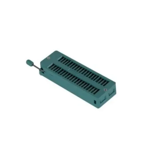 3M 2.54mm Pitch Vertical 28 Way, Through Hole Closed Frame ZIF IC Dip Socket, 1A - 228-1371-00-0602J product image