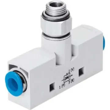 Festo Vacuum Pump, 0.95mm nozzle , 8bar 62.7L/min, VN series - VN-10-L-T3-PQ2-VA4-RQ2 product image