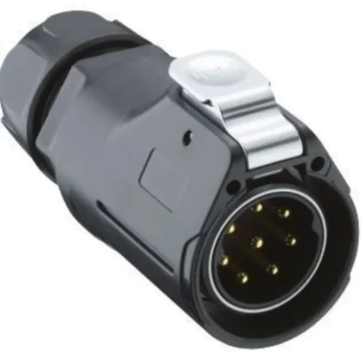 Lumberg Circular Connector, 3 Contacts, Cable Mount, Plug, IP67, 02 Series - 0254 03 product image