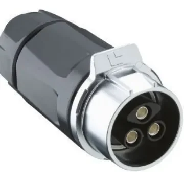 Lumberg Circular Connector, 3 Contacts, Cable Mount, Plug, IP67, 02 Series - 0264 03 product image