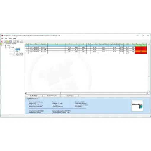 Castle Vibration Meter Software for Use with Castle Vexo H, Vexo S and VibA(8) Vibration Meters - 01PC009 product image