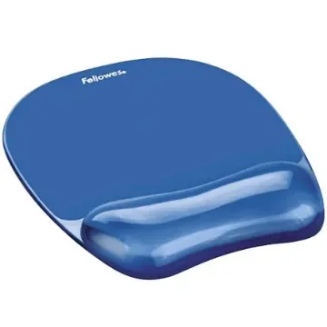 Fellowes Blue Gel Mouse Pad & Wrist Rest 230 x 202 x 15mm 15mm Height - 9114120 product image