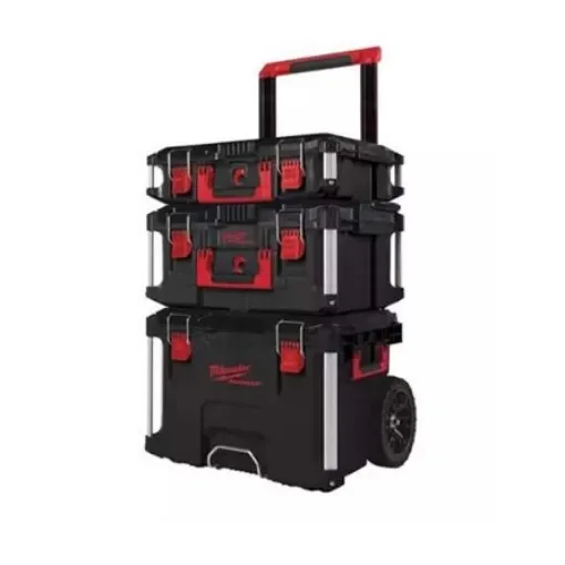 Milwaukee PackOut Modular Storage 3 drawers  Tool Box, 560 x 410 x 940mm - 4932464244 product image