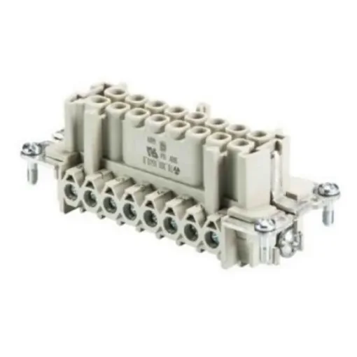Wieland Female insert, 16 Way, 16A, Female, BAS BUS, Panel Mount, 500 V - 70.300.1640.0 product image
