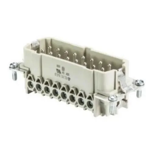 Wieland Male insert, 16 Way, 16A, Male, BAS STS, Panel Mount, 500 V - 70.310.1640.0 product image