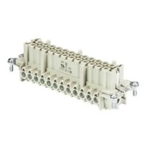 Wieland Female insert, 24 Way, 16A, Female, BAS BUS, Panel Mount, 500 V - 70.300.2440.0 product image