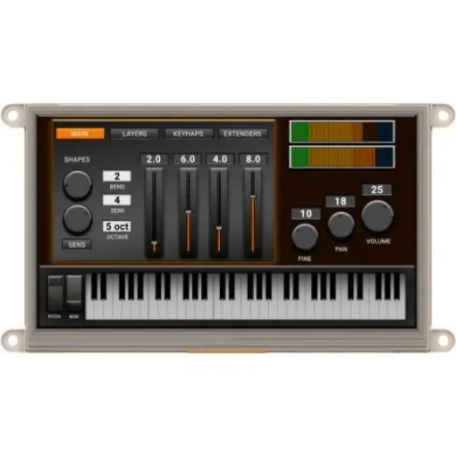 4D Systems gen4-FT812-70T TFT LCD Colour Display / Touch Screen, 7in WVGA, 800 x 480pixels product image