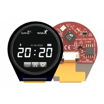 4D Systems pixxiLCD-13P2 TFT LCD Colour Display, 1.3in, 240 x 240pixels product image