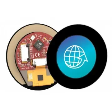 4D Systems pixxiLCD-13P2-CTP-CLB TFT LCD Colour Display / Touch Screen, 1.3in, 240 x 240pixels product image