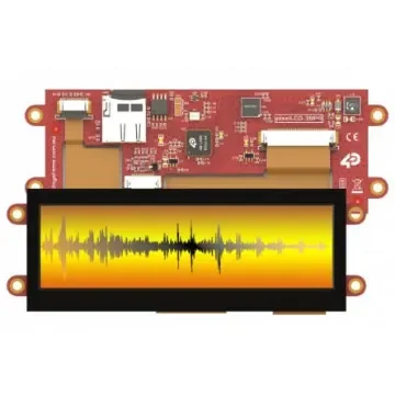 4D Systems pixxiLCD-39P4-CTP TFT LCD Colour Display / Touch Screen, 3.9in, 480 x 128pixels product image